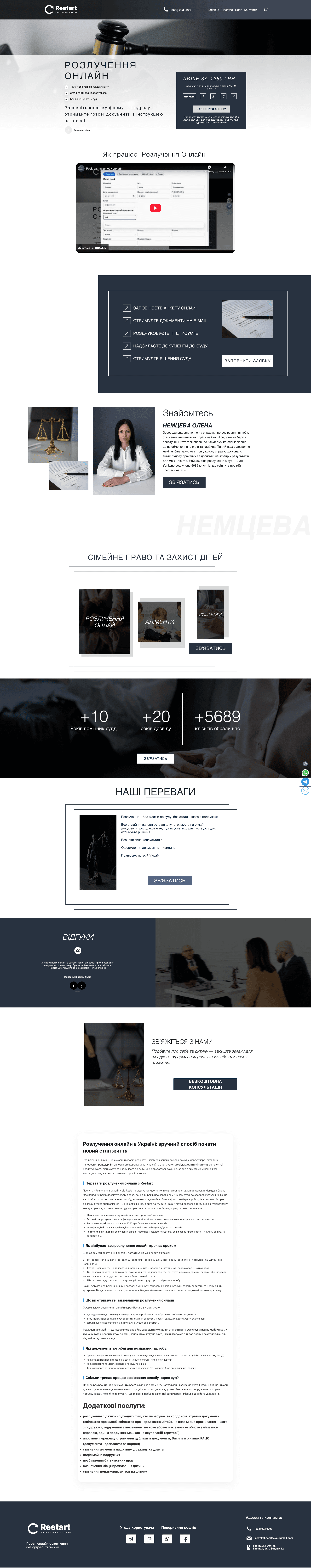 Інтерфейс сайту: анкета, структура сторінок і логіка користувача